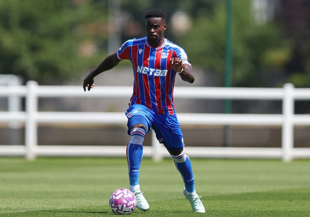Marc Guehi in action during Crystal Palace v Millwall - Pre-Season Friendly