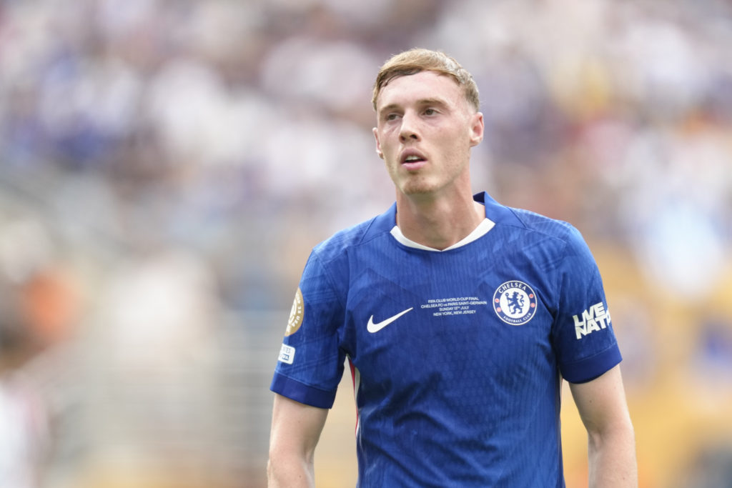 Cole Palmer attacking midfielder of Chelsea and England during the FIFA Club World Cup 2025 final match between Chelsea FC and Paris Saint-Germain