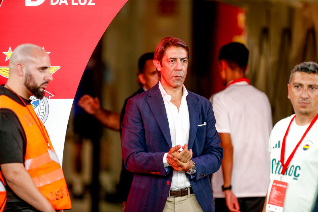 Benfica president Rui Costa at Pre-Season Friendly Eusebio Cup match