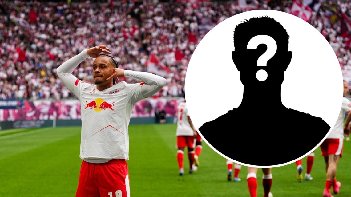 Xavi Simons celebrates scoring RB Leipzig v VfB Stuttgart - 1. Bundesliga