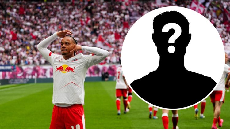Xavi Simons celebrates scoring RB Leipzig v VfB Stuttgart - 1. Bundesliga