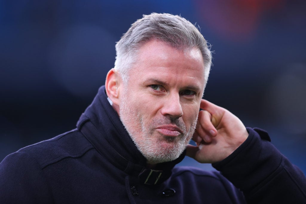 Jamie Carragher ahead of Manchester City FC v Liverpool FC - Premier League