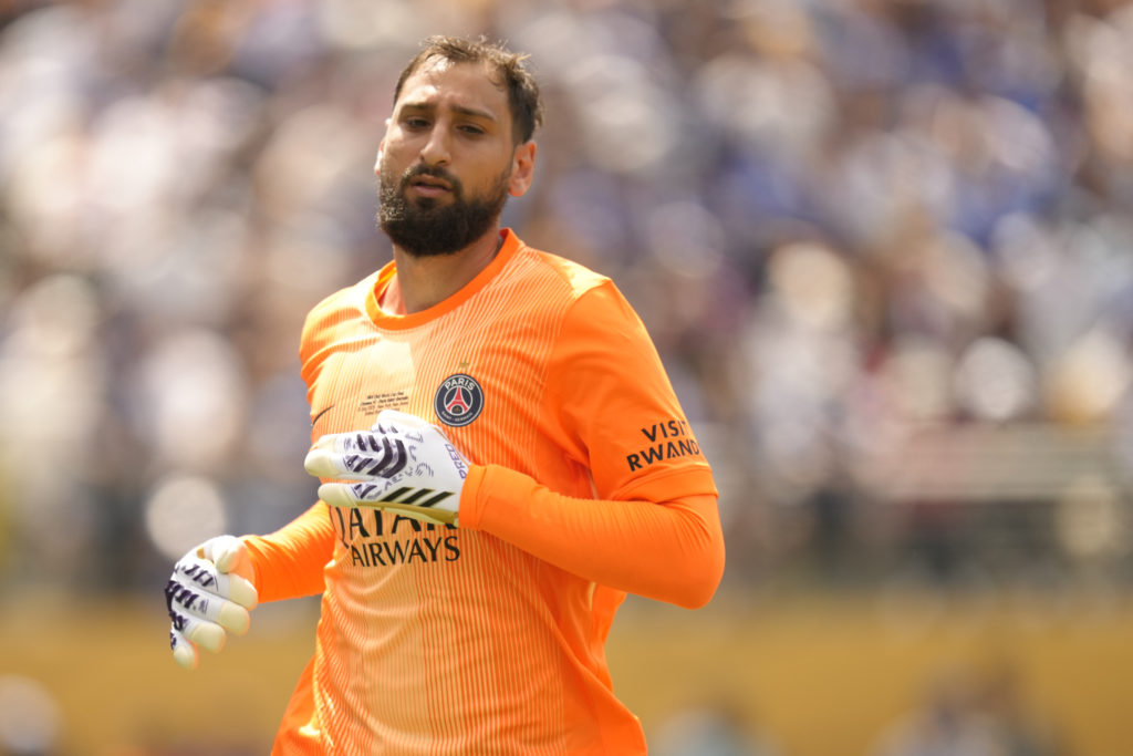 Gianluigi Donnarumma goalkeeper of PSG and Italy during the FIFA Club World Cup 2025 final