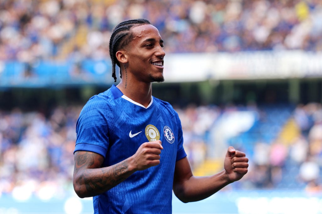 Joao Pedro celebrates during Chelsea v AC Milan - Pre-Season Friendly