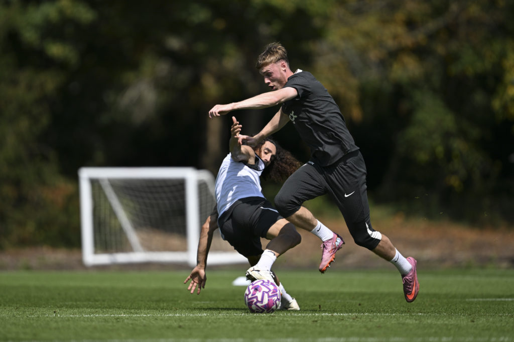 Chelsea Training Session And Press Conference