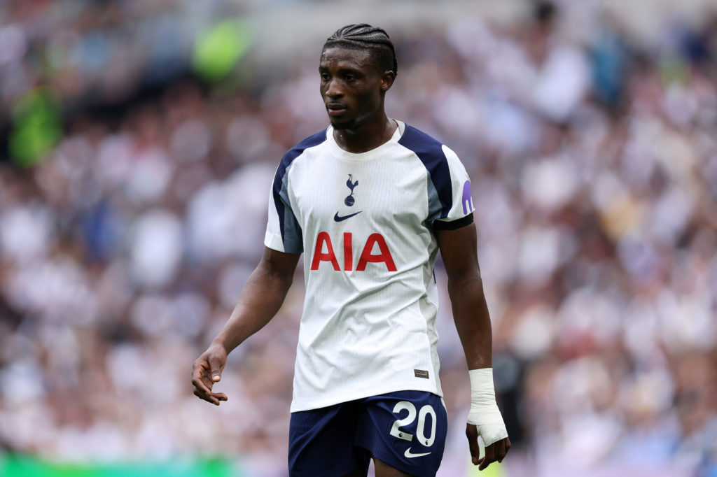 Mohammed Kudus looks on during Tottenham Hotspur v Burnley - Premier League