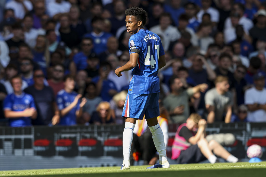 Estevao Willian during his Premier League debut for Chelsea against Crystal Palace.