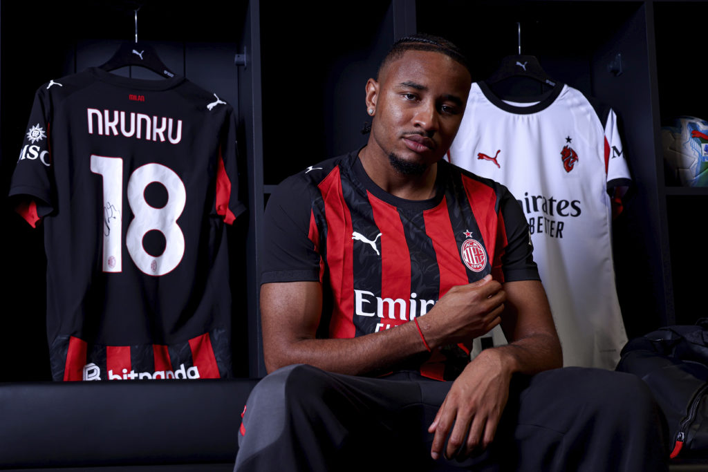 AC Milan Unveils New Signing Christopher Nkunku