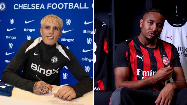 Split image of Alejandro Garnacho and Christopher Nkunku
