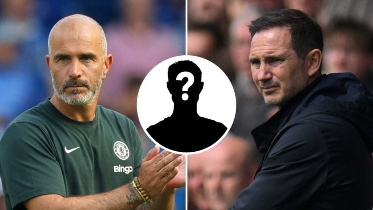 Picture one Chelsea manager Enzo Maresca applauds after a pre-season friendly against AC Milan. Picture two Coventry City manager Frank Lampard dur...