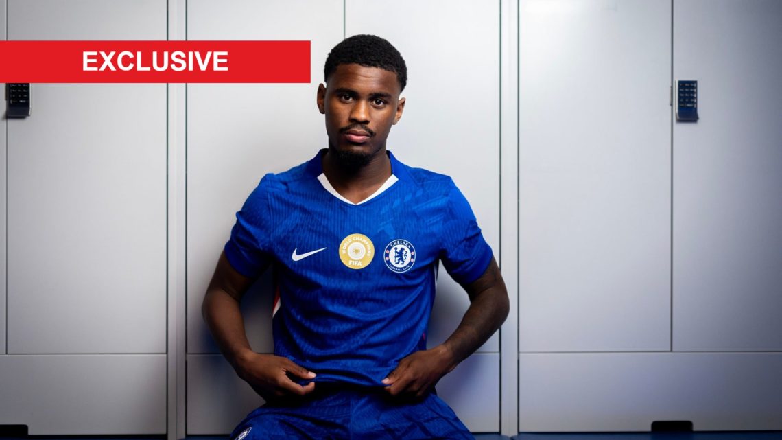 Chelsea Unveil New Signing Jorrel Hato at Chelsea training ground
