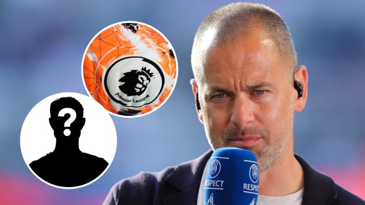 Joe Cole during friendly match between England and Bosnia & Herzegovina. Inset, Premier League logo on the 2023/24 football. Inset, mystery footbal...