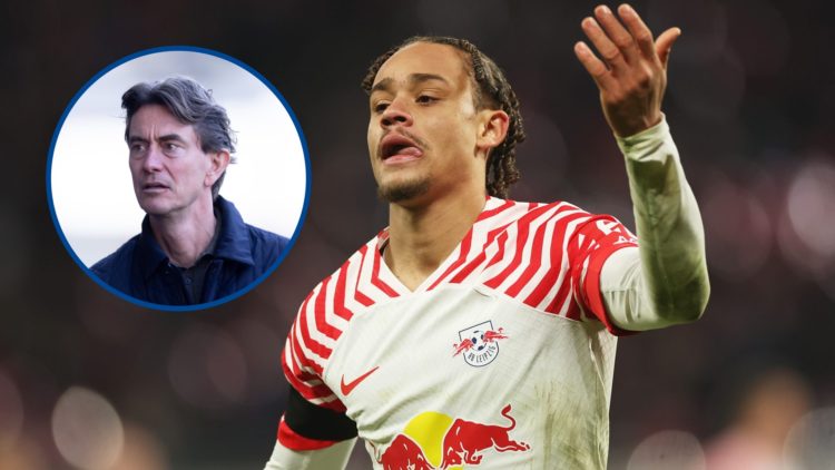 Xavi Simons during match between RB Leipzig and Eintracht Frankfurt, Thomas Frank during Brentford vs Chelsea