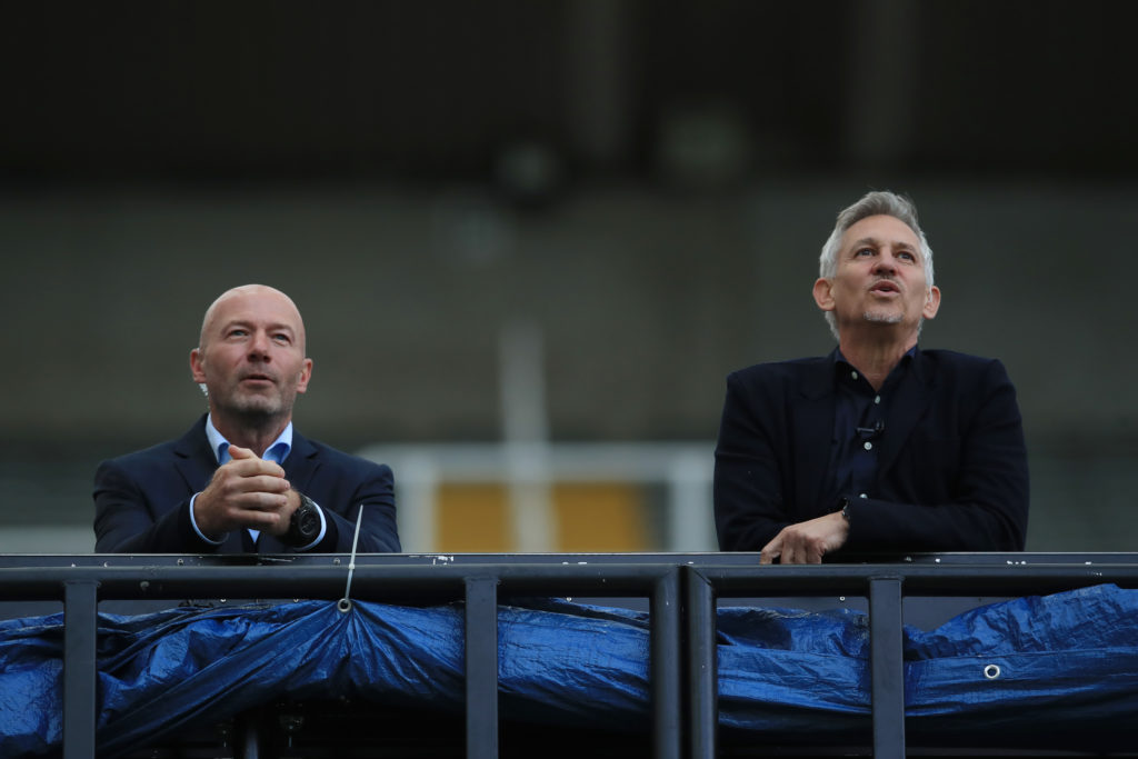 Gary Lineker and Alan Shearer
