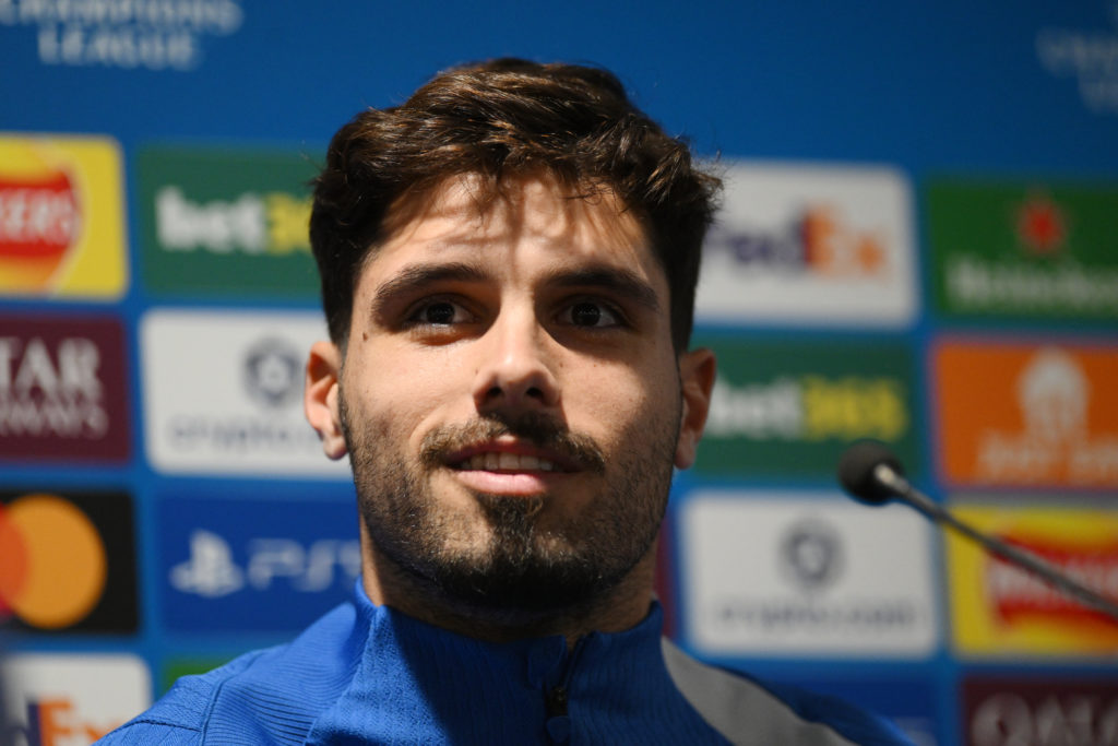 Pedro Neto speaks to the media Chelsea FC Training Session And Press Conference - UEFA Champions League 2025/26 League Phase MD2