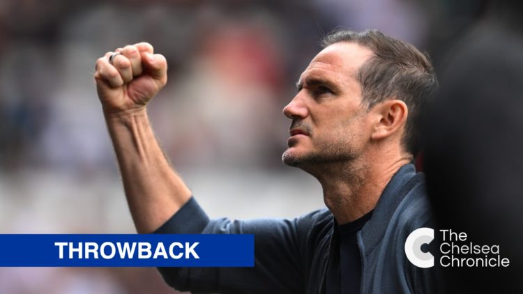 Coventry City manager Frank Lampard celebrating
