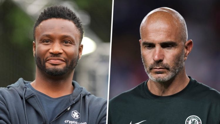 John Obi Mikel during Day 1 of the Champions Festival for the Champions League Final 2025. Picture two Chelsea boss Enzo Maresca during the Club Wo...