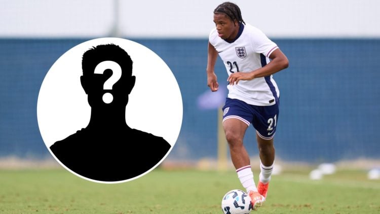 Rio Ngumoha with the ball during England v Netherlands - Men's U19 International