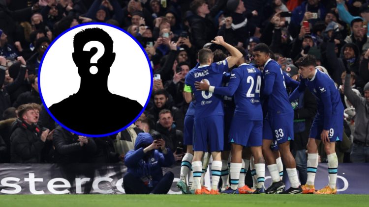 Raheem Sterling image with mystery player inset