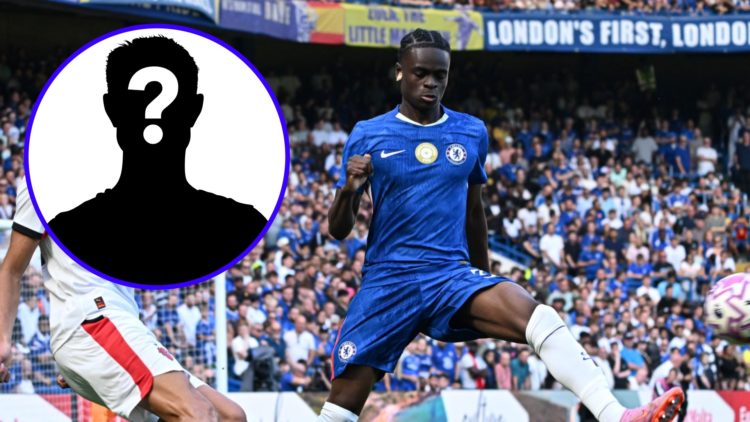 Tyrique George image with mystery player inset