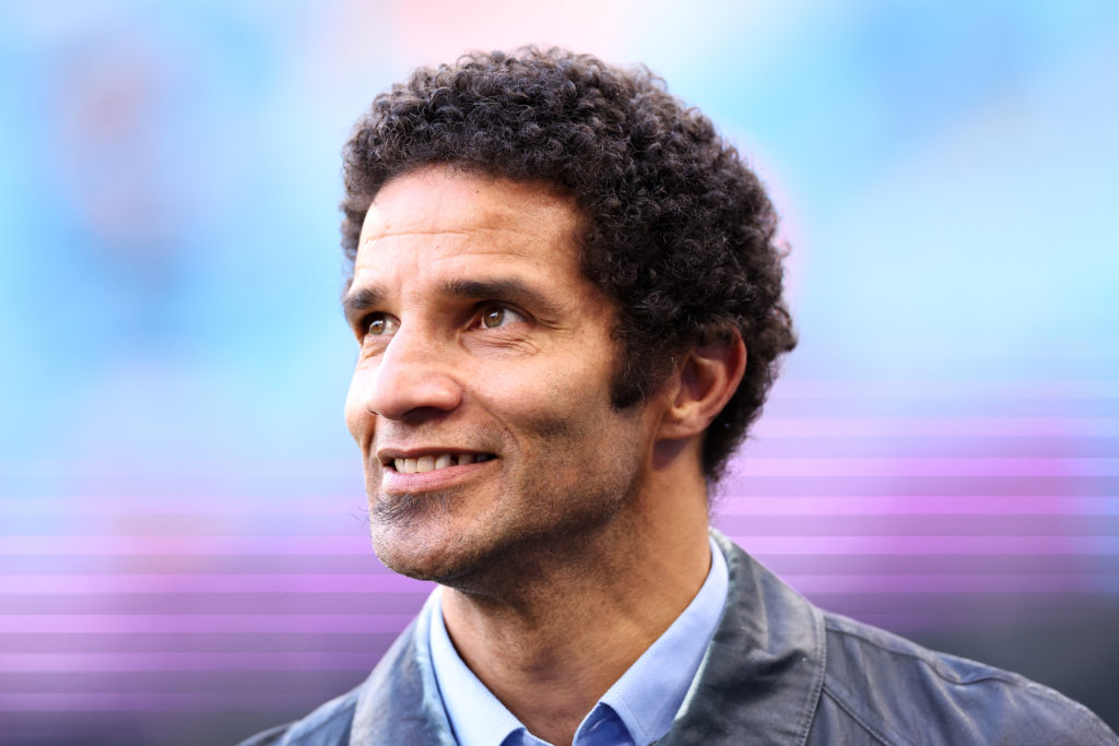 Former goalkeeper David James smiling