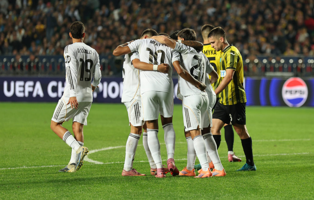 FC Kairat Almaty v Real Madrid C.F. - UEFA Champions League 2025/26 League Phase MD2