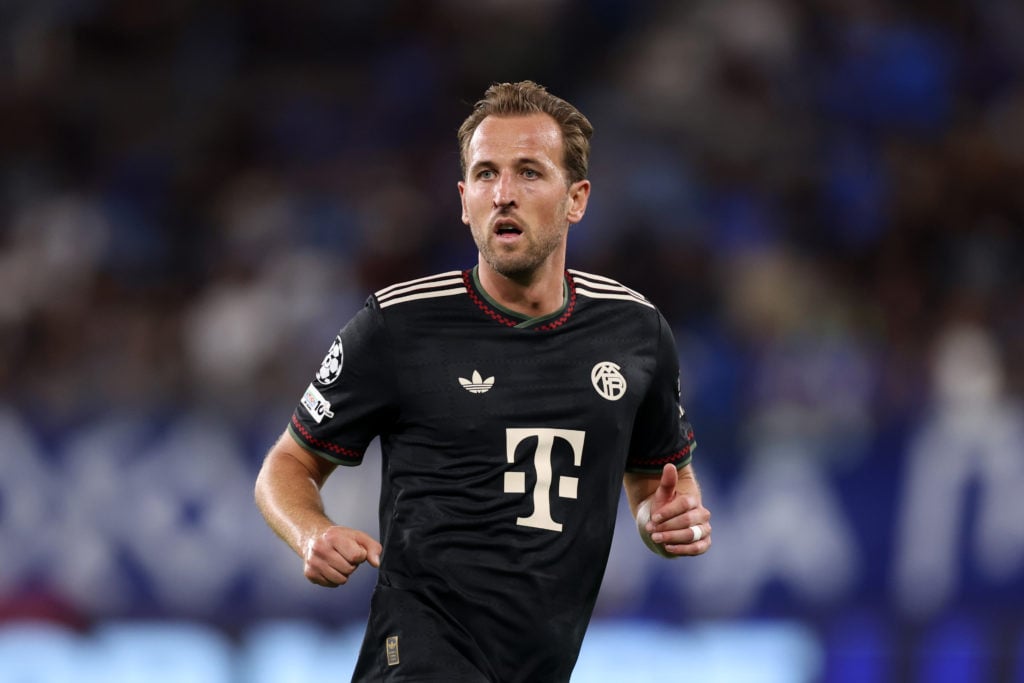 Harry Kane looks on during Pafos FC v FC Bayern München - UEFA Champions League 2025/26 League Phase MD2