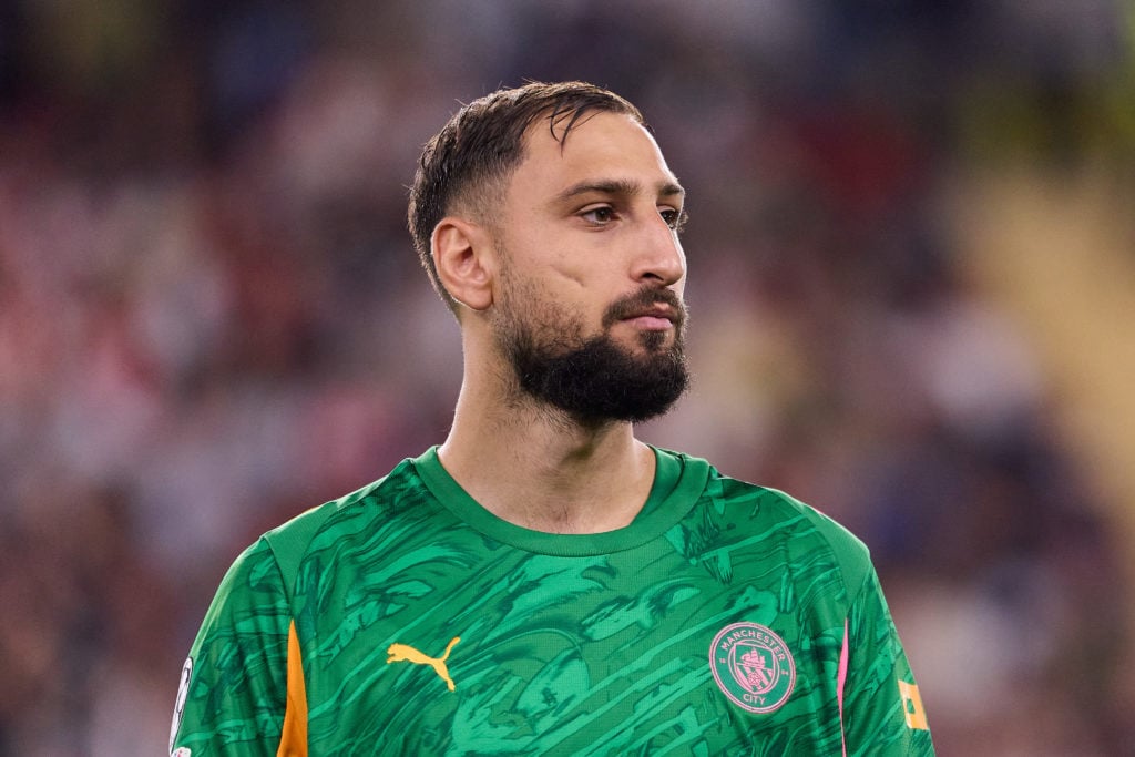 Gianluigi Donnarumma looks on during AS Monaco v Manchester City - UEFA Champions League 2025/26 League Phase MD2