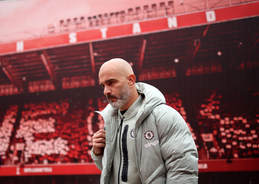 Enzo Maresca arrives ahead of Nottingham Forest v Chelsea - Premier League