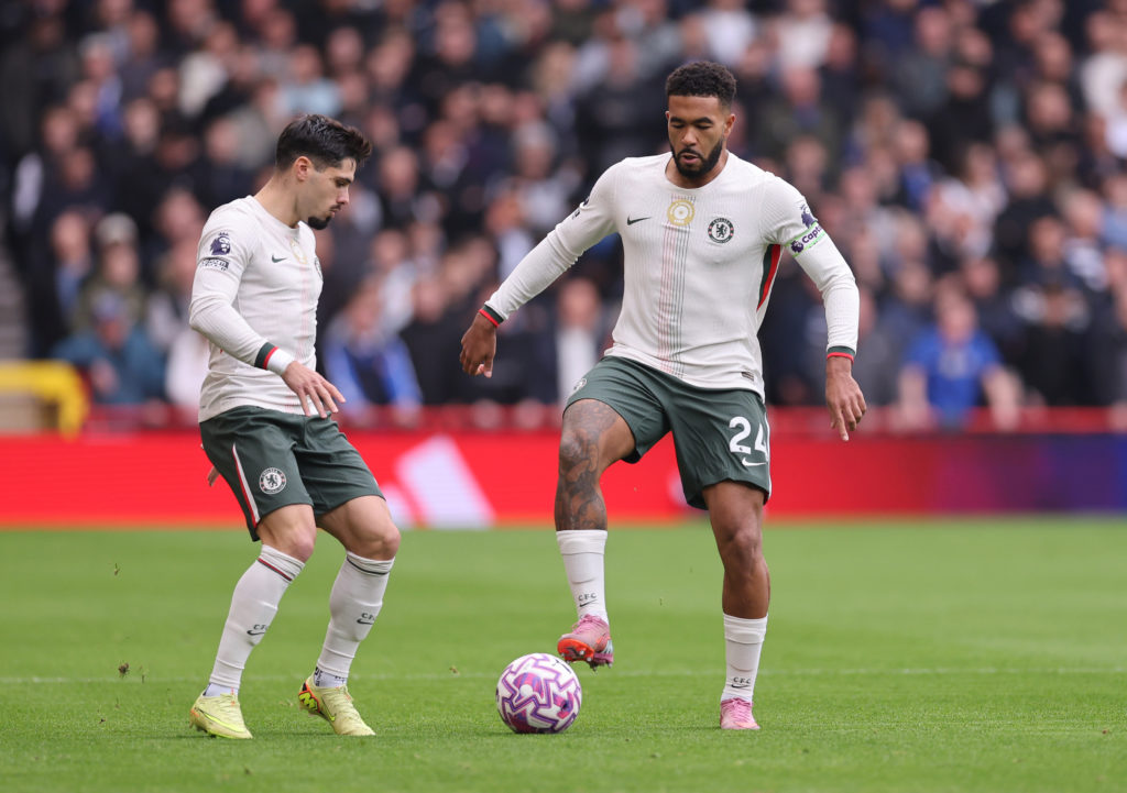 Chelsea duo Reece James and Pedro Neto vs Nottingham Forest