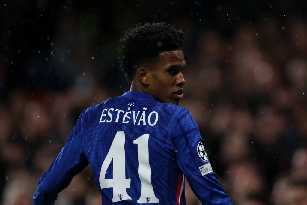 Estevao Willian during Chelsea vs Ajax