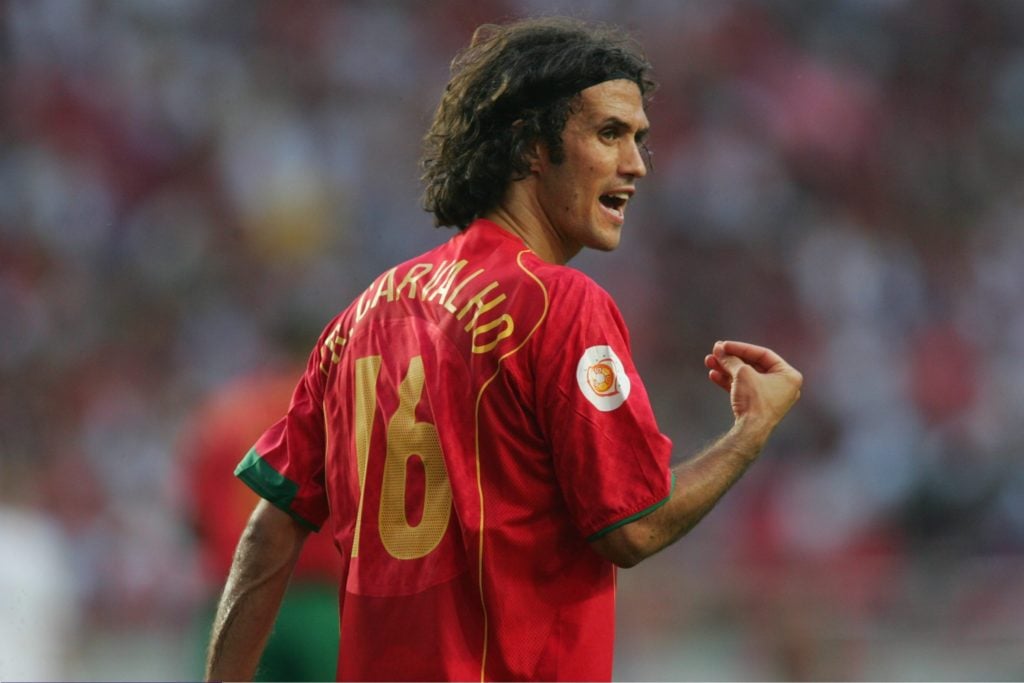 Portugal defender Ricardo Carvalho at Euro 2004