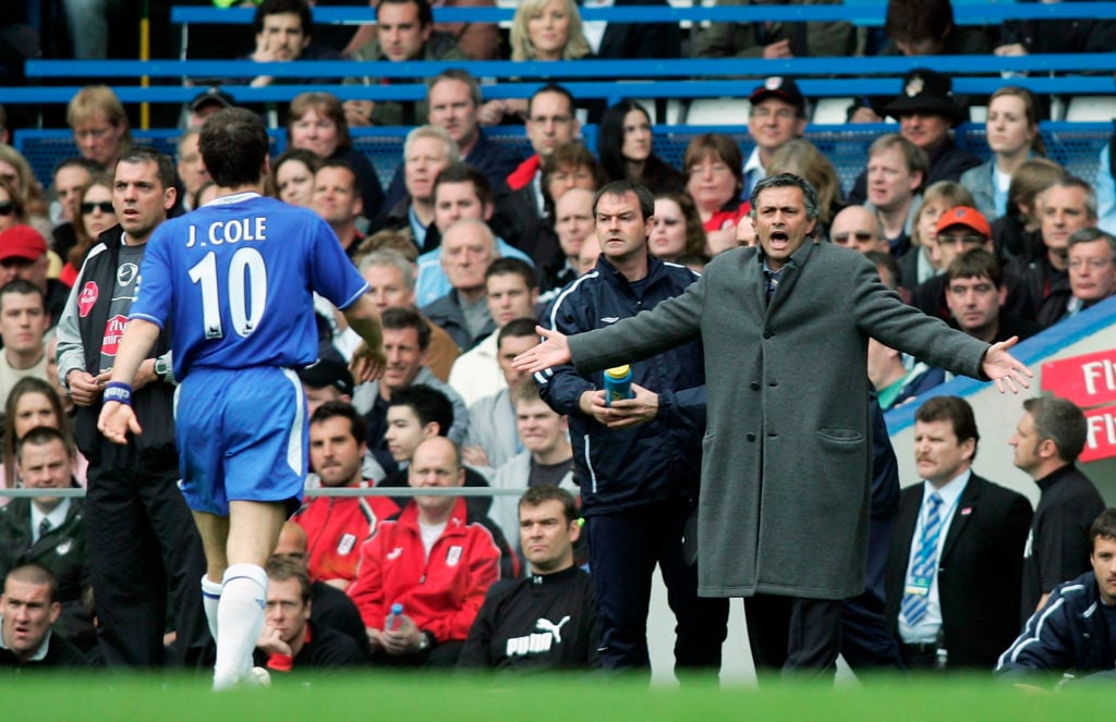 Chelsea manager Jose Mourinho not happy with Joe Cole