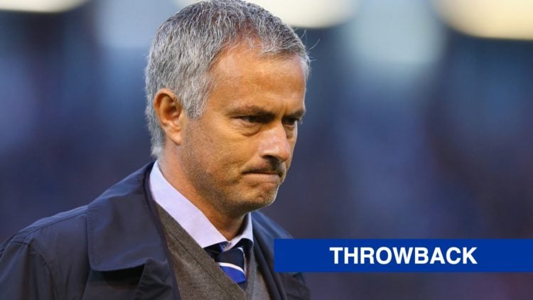 Jose Mourinho ahead of Chelsea against Burnley in the Premier League.