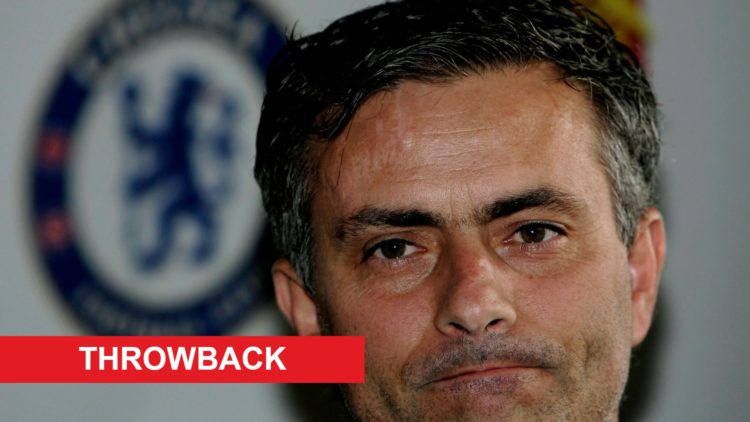 Jose Mourinho attends a Chelsea Press Conference With The Chinese Olympic Football Team