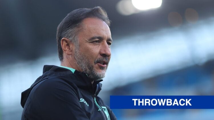 Wolverhampton Wanderers manager Vitor Pereira during a Premier League match against Manchester City.