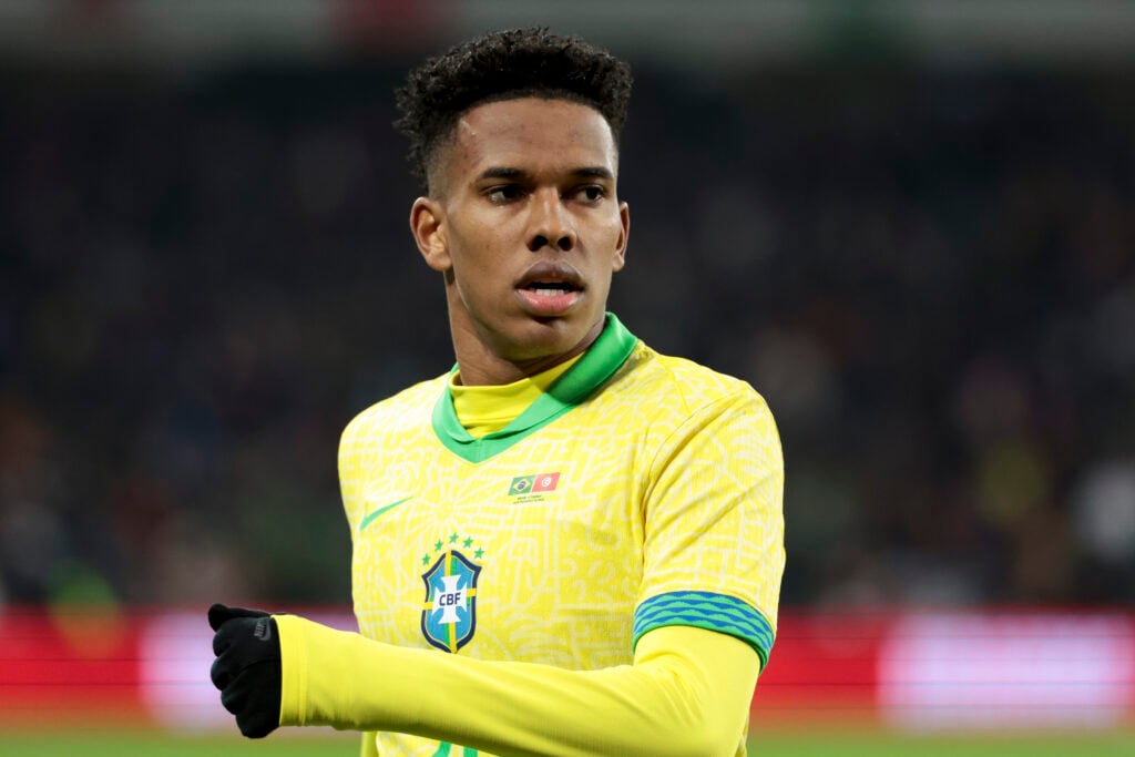 Estevao Willian of Brazil during the international friendly football match between Brazil and Tunisia