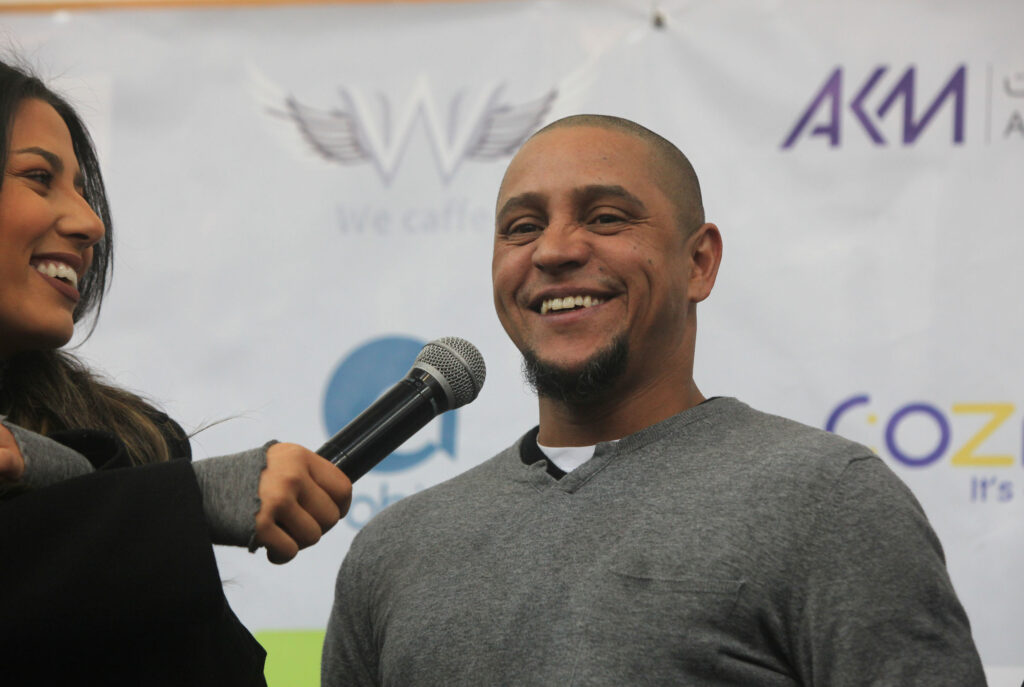 Roberto Carlos Soccer Camp in Amman