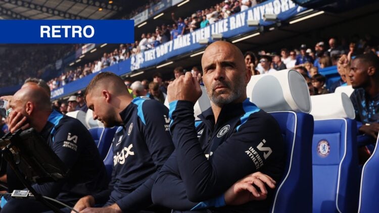 Enzo Maresca before Chelsea vs Manchester City
