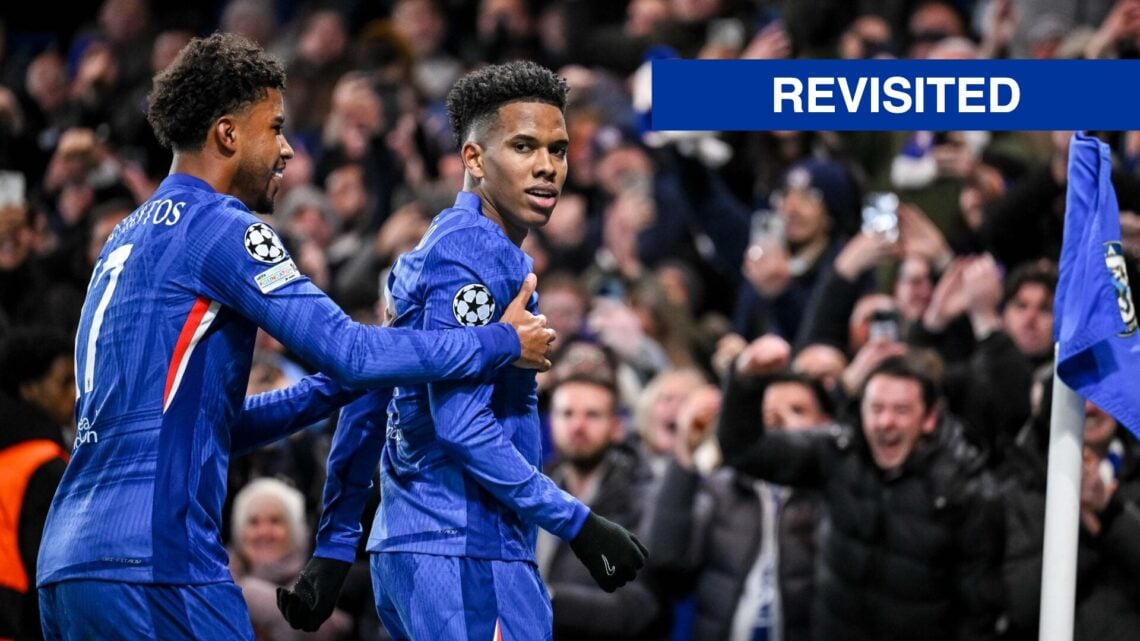 Chelsea winger Estevao Willian celebrating