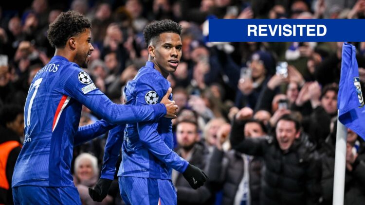 Chelsea winger Estevao Willian celebrating