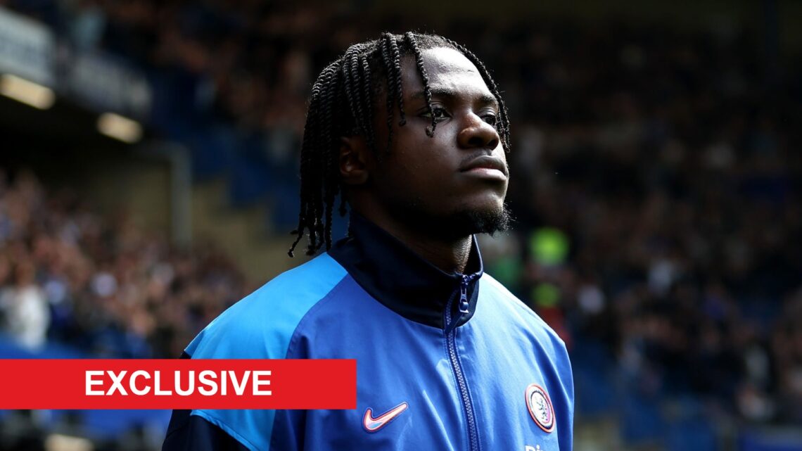 Romeo Lavia ahead of Chelsea against Everton in the Premier League