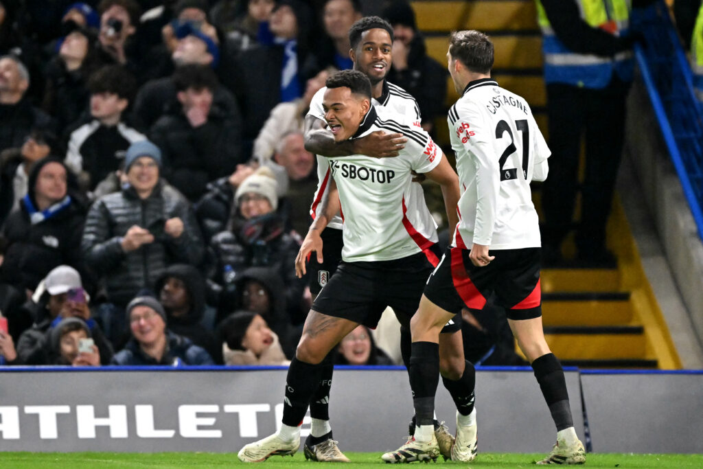 Rodrigo Muniz scores for Fulham against Chelsea