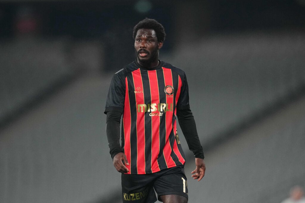 David Datro Fofana (Fatih Karagumruk) looks on during the Super Lig match between Fatih Karagumruk and Besiktas