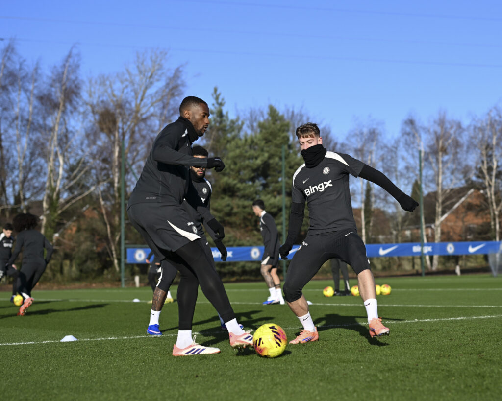 Chelsea Training and Press Conference