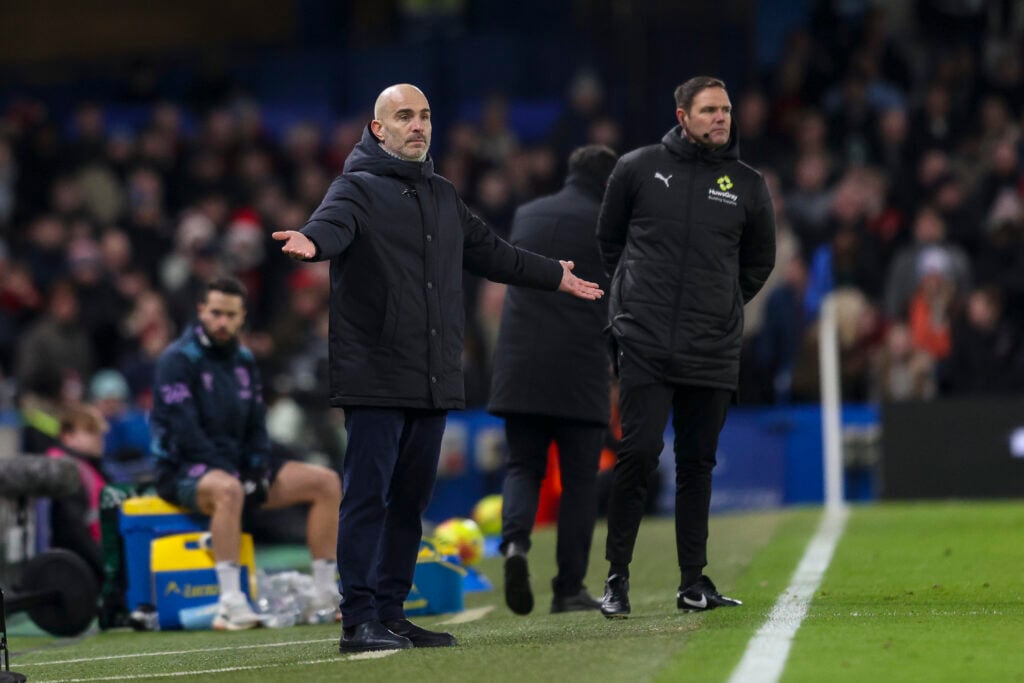 Head Coach Enzo Maresca of Chelsea during the Premier League match between Chelsea and Bournemouth