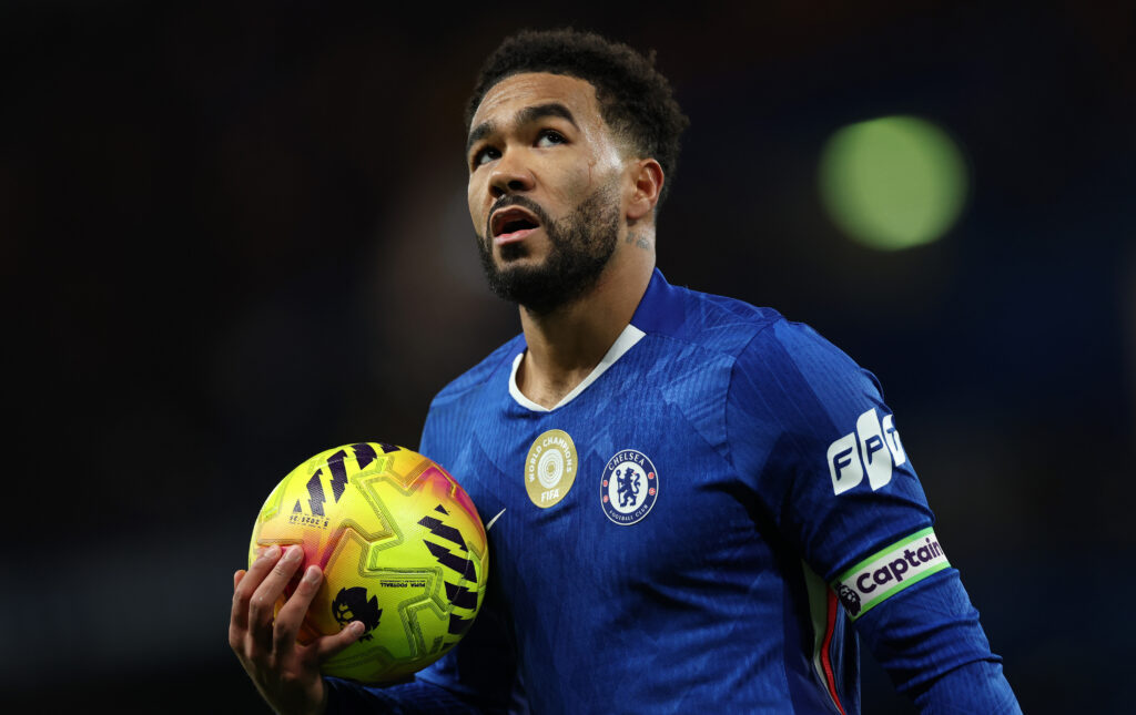 Reece James of Chelsea during the Premier League match between Chelsea and Bournemouth