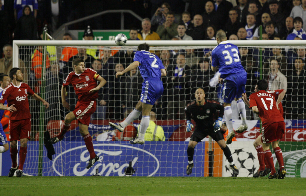 Soccer - UEFA Champions League Quarterfinals - Liverpool vs. Chelsea