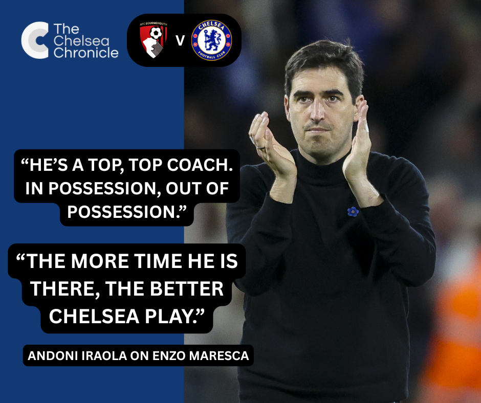 Andoni Iraola talks about Enzo Maresca