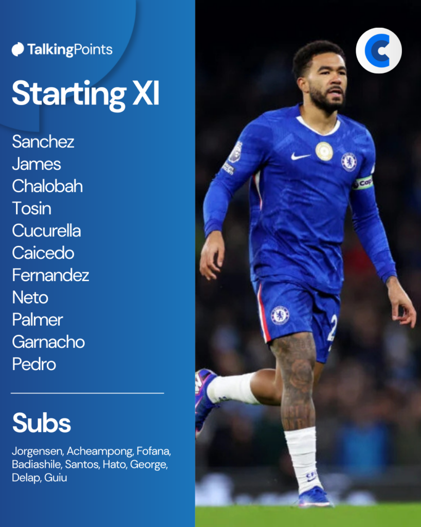 Chelsea confirmed XI vs Brentford